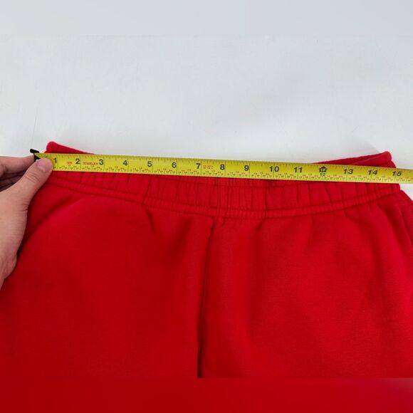 Nike Sportswear Club Fleece Mens Track Pants Red Size Medium - Picture 9 of 10